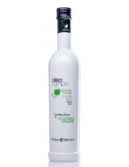 Oleocampo Premium Organic Picual Glass bottle 500 ml. - Oliva Oliva