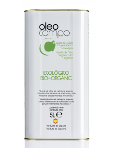 Oleocampo Picual BIO Bidon métal 5 l. - Oliva Oliva