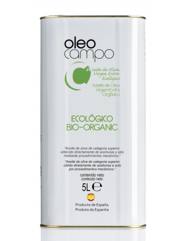 4x Oleocampo Picual BIO - Blechdose 5L