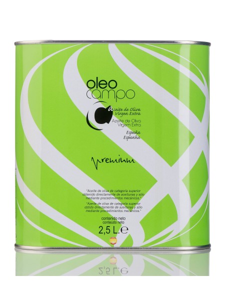 Oleocampo Premium Picual Bidon métal 2,5 l. - Oliva Oliva
