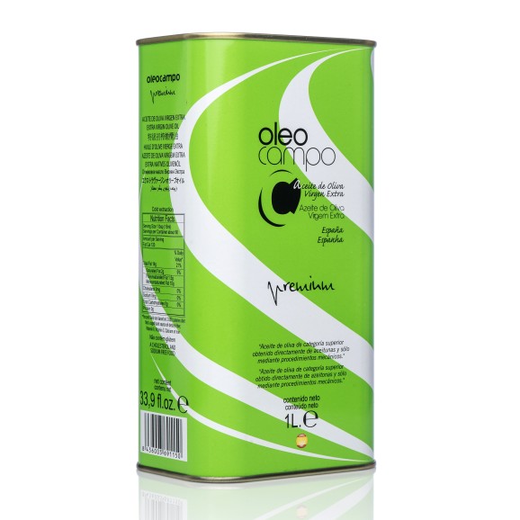 Oleocampo Premium Picual Bidon métal 1 l. - Oliva Oliva