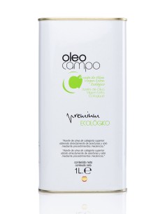 Oleocampo Picual BIO Bidon métal 1 l. - Oliva Oliva