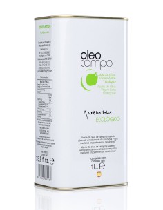 Oleocampo Picual BIO Bidon métal 1 l. - Oliva Oliva 2