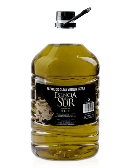 Esencia del Sur Picual PET-Flasche 5 l. - Oliva Oliva