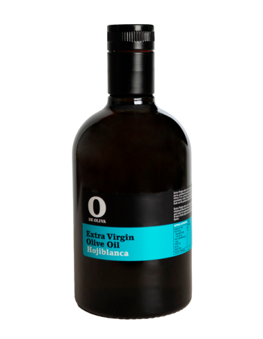 O de Oliva Hojiblanca - Botella de vidrio 500 ml.