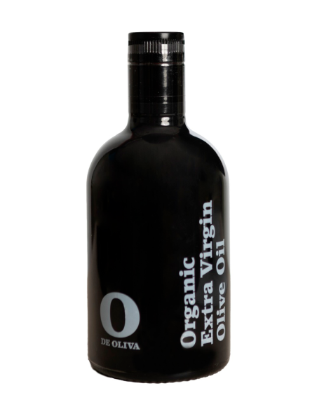 O de Oliva Orgánico - Botella de vidrio 500 ml.