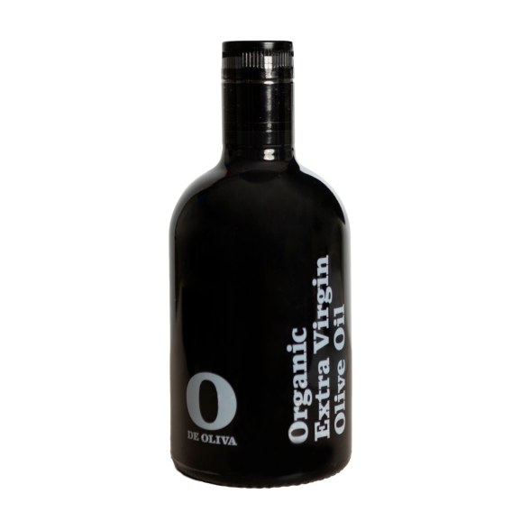 O de Oliva Orgánico - Botella de vidrio 500 ml.