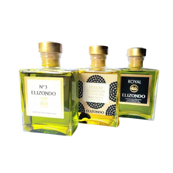Elizondo Luxury Collection Case 3x200 ml. - Oliva Oliva