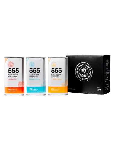 555 Selection - Coffret avec bidons...