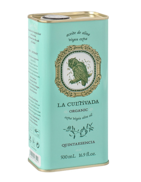La Cultivada Quintaesencia Bidon métal 500 ml. - Oliva Oliva