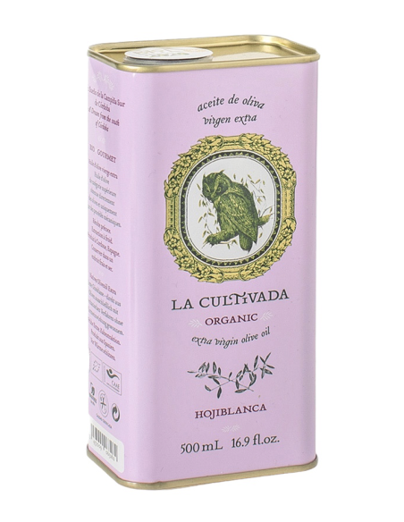 La Cultivada Hojiblanca Bidon métal 500 ml. - Oliva Oliva