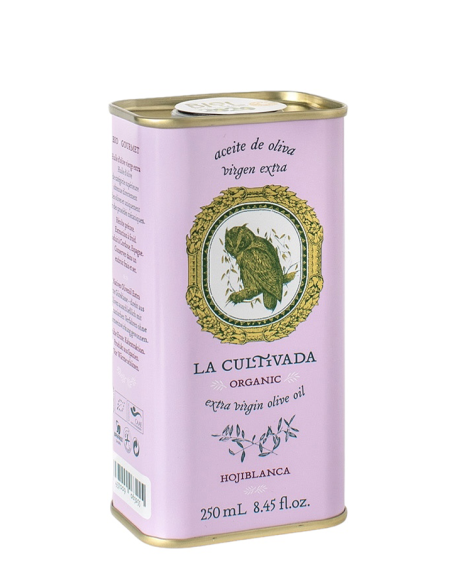 La Cultivada Hojiblanca Tin 250 ml. - Oliva Oliva