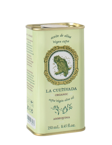 La Cultivada Arbequina - Tin 250 ml