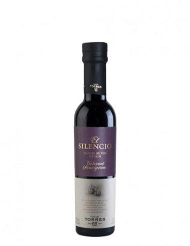 El Silencio Vinagre tinto Cabernet Sauvignon - Botella de vidrio 250 ml.