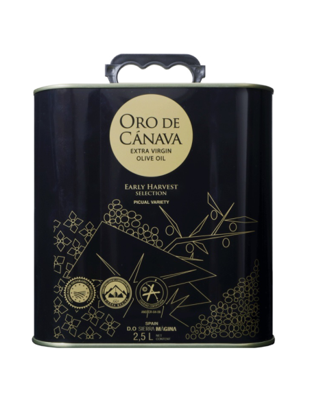 Oro de Cánava Frühe Ernte Auswahl Blechdose 2,5 l. - Oliva Oliva