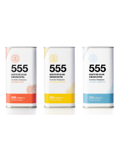 555 Selection Coffret avec bidons métal 3x250 ml. - Oliva Oliva 2