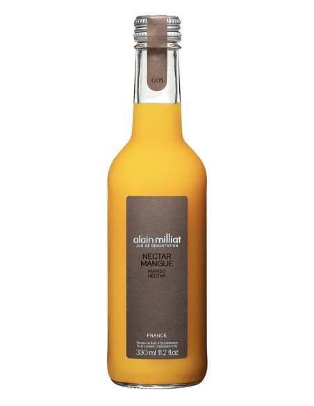 Alain Milliat Nectar de Mangue Bouteille en verre 33 cl. - Oliva Oliva