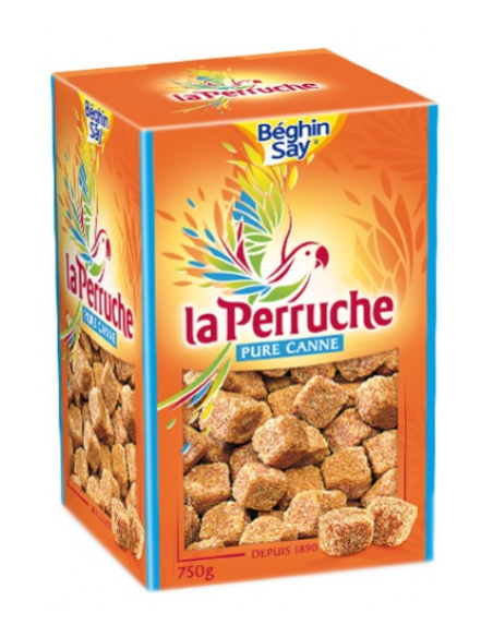 La Perruche Béghin Say Brown sugar lumps 750 gr. - Oliva Oliva