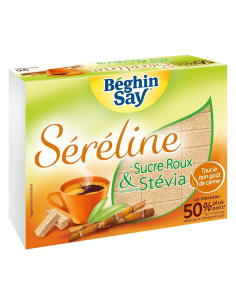Béghin Say Séréline Brauner Zucker mit Stevia 250 gr. - Oliva Oliva