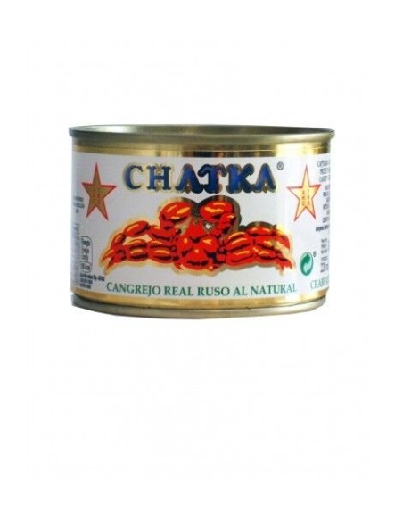 Chatka Russian King Crab 60% legs Tin 185 gr. - Oliva Oliva