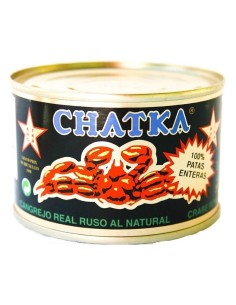 Chatka Russian King Crab 100% legs Tin 121 gr. - Oliva Oliva
