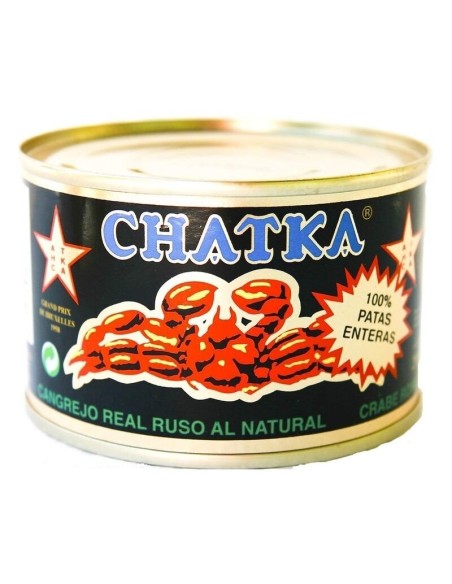 Chatka Russian King Crab 100% legs Tin 121 gr. - Oliva Oliva