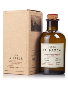 Finca La Barca Geräuchertes Olivenöl Etui 500 ml. - Oliva Oliva