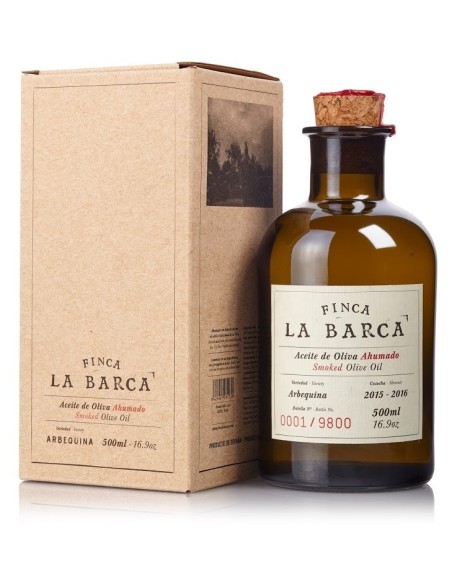 Finca La Barca Aceite de Oliva Ahumado Estuche 500 ml. - Oliva Oliva