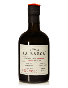 Finca La Barca Geräuchertes Olivenöl Glasflasche 500 ml. - Oliva Oliva