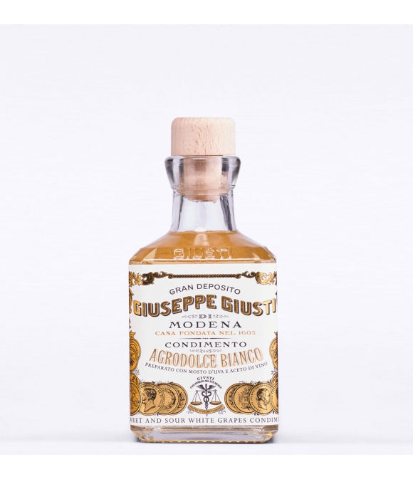 Giuseppe Giusti CONDIMENT AGRODOLCE BIANCO Bouteille de 250 ML 