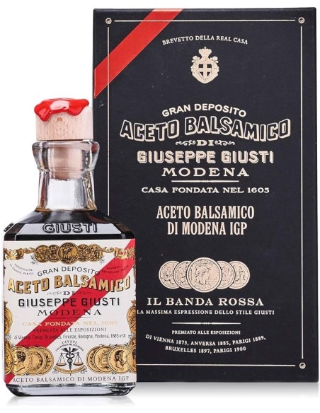 Giuseppe Giusti Balsamico-Essig aus Modena Banda Rossa - Oliva Oliva