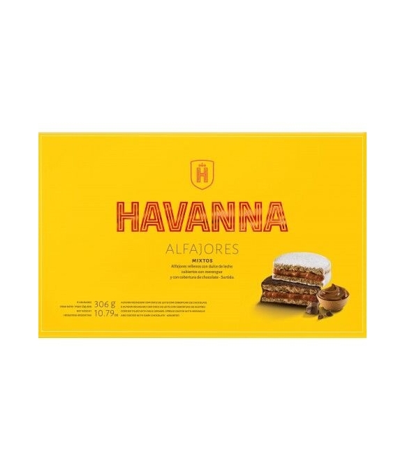 12x Havanna Alfajores mixtes 6 unités...