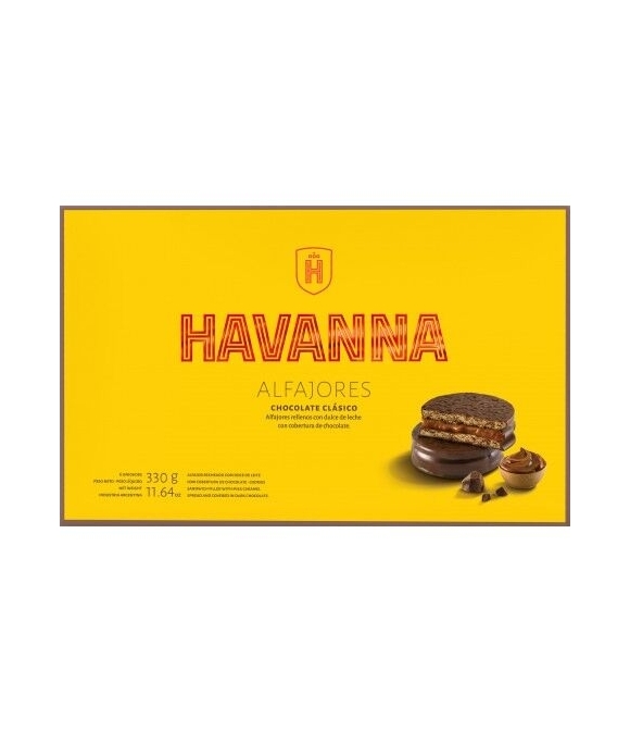 12x Havanna Alfajores chocolat noir 6...