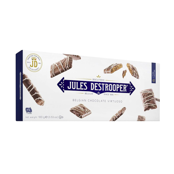 Jules Destrooper Virtuoso Schokoladenkekse 100 gr. - Oliva Oliva