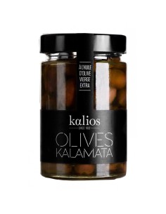Kalios Kalamata Olives with EVOO Jar 310 gr. - Oliva Oliva