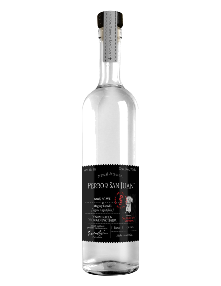 Perro de San Juan Mezcal Espadín Negro Bouteille 700 ml. - Oliva Oliva