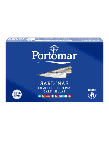 25x Portomar sardinen in olivenöl...