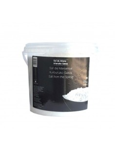 2x Sal de Añana sal mineral de manantial - Cubo 3,5 kg