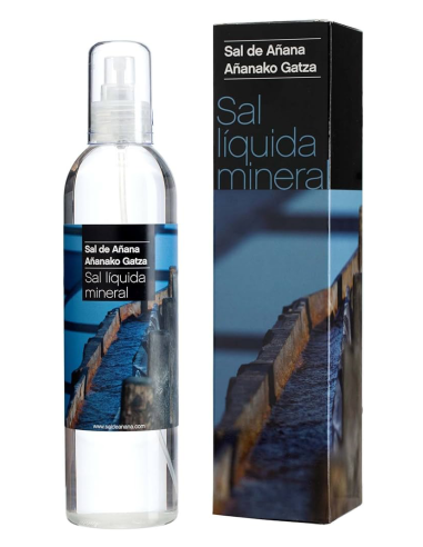 9x Sal de Añana liquid mineral spring...