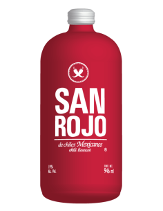Sanrojo Chili-Likör Glasflasche 700 ml. - Oliva Oliva