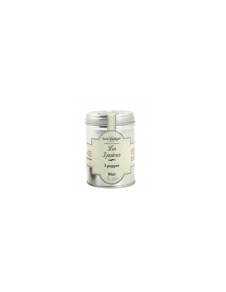 Terre Exotique 3 Pfeffersorten Glas 75 gr. - Oliva Oliva