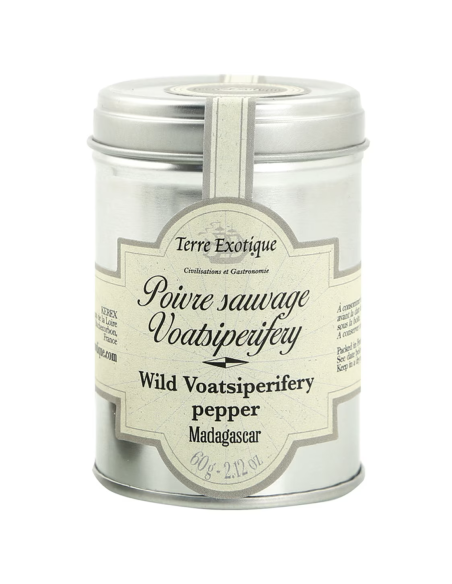 Terre Exotique Poivre Voatsiperifery Pot 60 gr. - Oliva Oliva