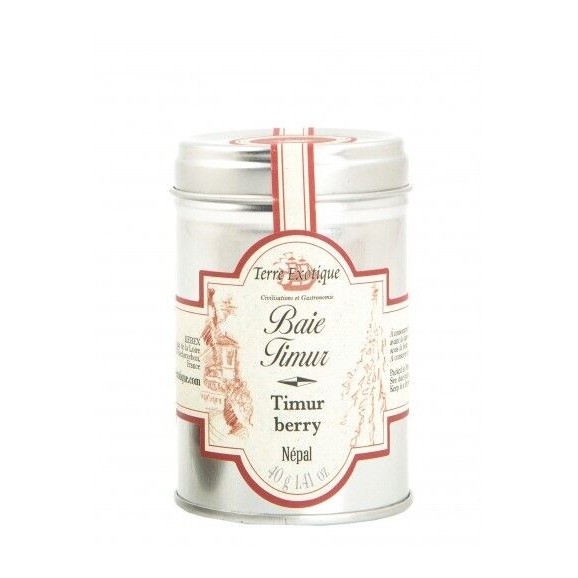 Terre Exoquite Timur berry from Nepal Jar 40 gr. - Oliva Oliva