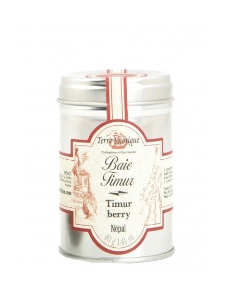 Terre Exoquite Timur berry from Nepal Jar 40 gr. - Oliva Oliva