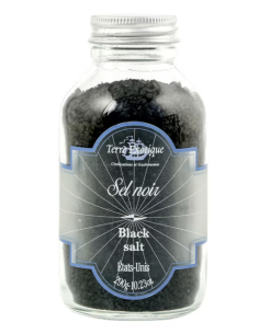 Terre Exotique Schwarzes Salz aus Hawaii Glas 290 gr. - Oliva Oliva