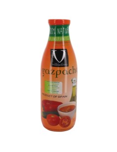 Villaolivo Gazpacho Bouteille en verre 1 l. - Oliva Oliva