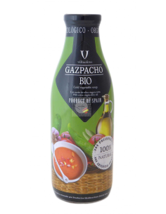 Villaolivo Gazpacho BIO Glass bottle 1 l. - Oliva Oliva