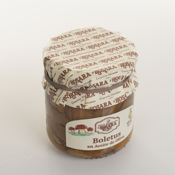 Rosara Boletus en Aceite de Oliva Tarro 212 ml. - Oliva Oliva