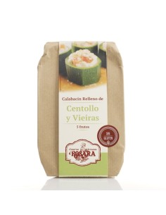 Conservas Artesanas Rosara Calabacin Rell. centollo Y Vieira Lata A-F 270 ML