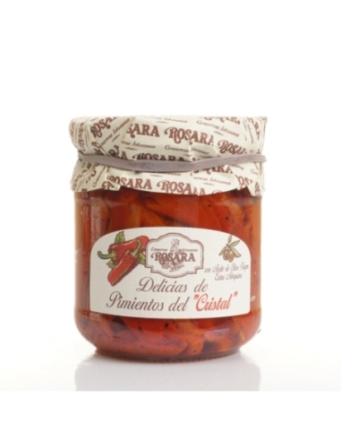 Rosara pimiento del cristal natural -...